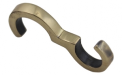 Antique Brass Thin Profile Hook (011AB)