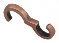 Antique Copper Thin Profile Hook (011C)