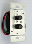Trimmed Single Pole 400 Watt Dimmer Switch Black Inlay